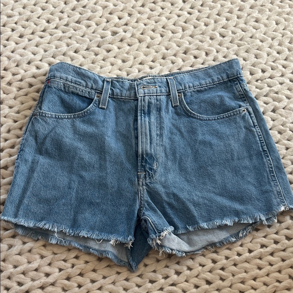 Sunday Best Blue Jean Shorts